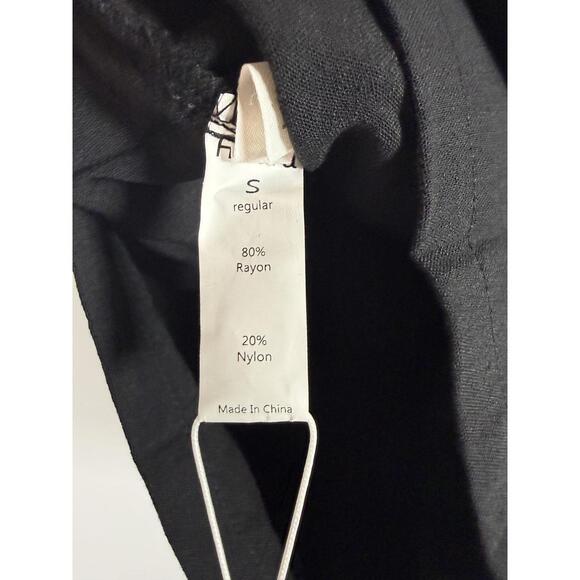 NWT Halara Black Side Tie Wrap Skort Athletic Casual Mini Skirt Size Small - Picture 6 of 8